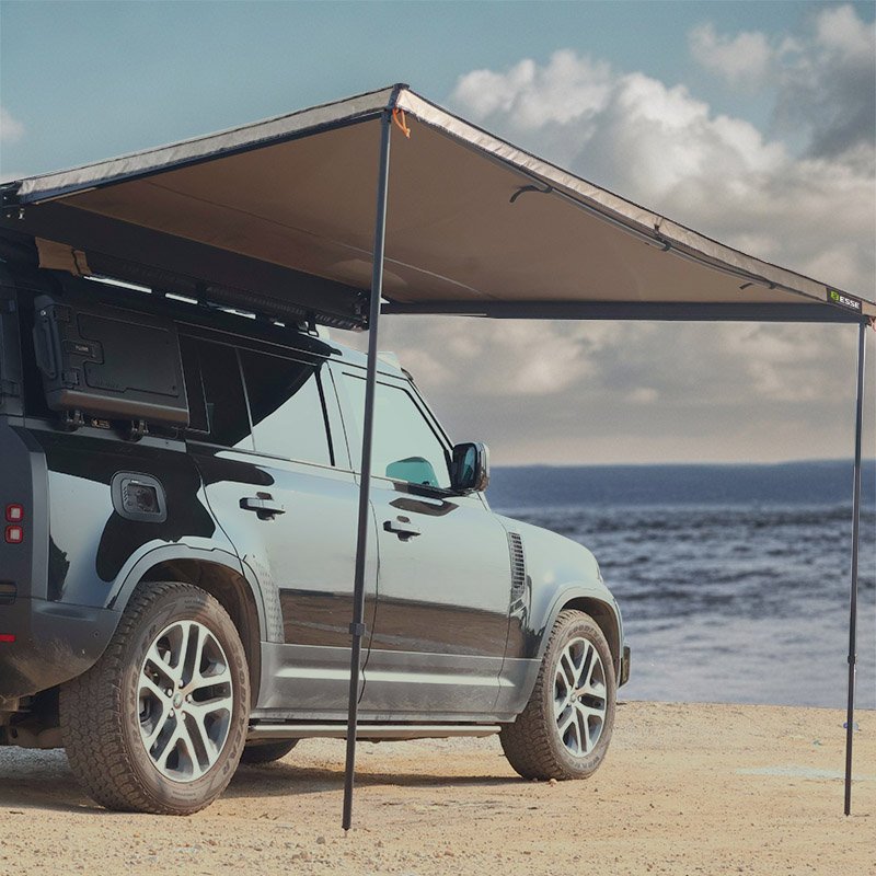 AWNING 120 DEGREES with ridge pole 2×2-1 AWNING 120 DEGREES