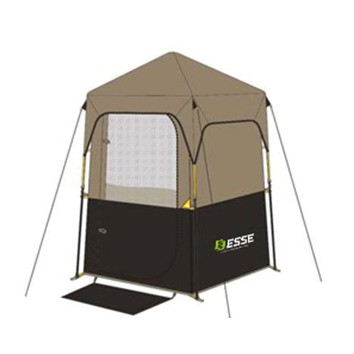 Shower-Shelter Single Shower Quick Frame